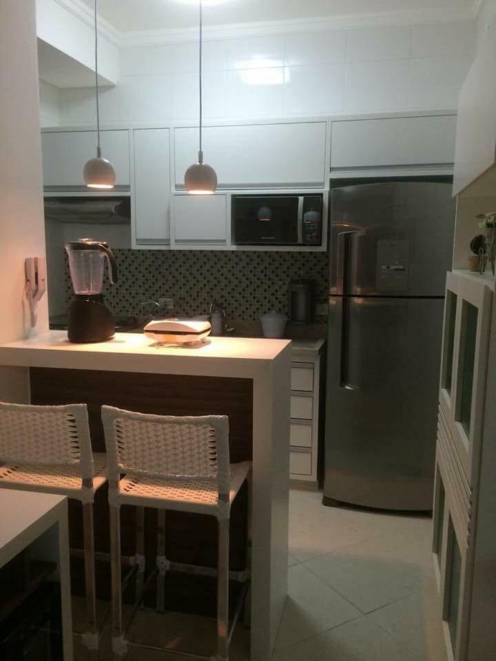 Luxuoso 2 Quartos Praia Grande Apartamento